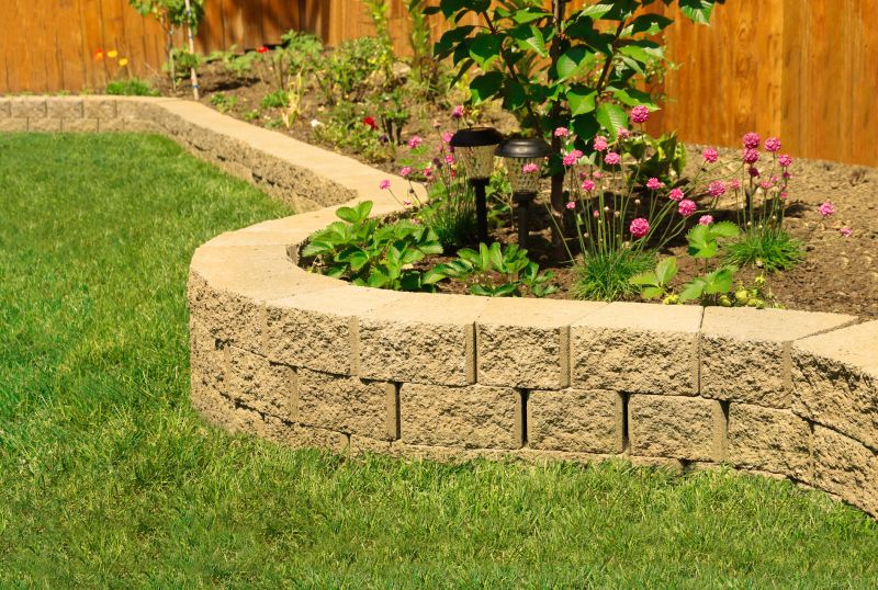 Concrete Flower Bed Edging